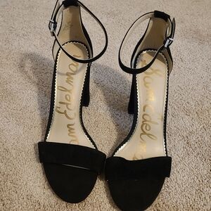 NWOB Sam Edelman size 12 black block heel sandal